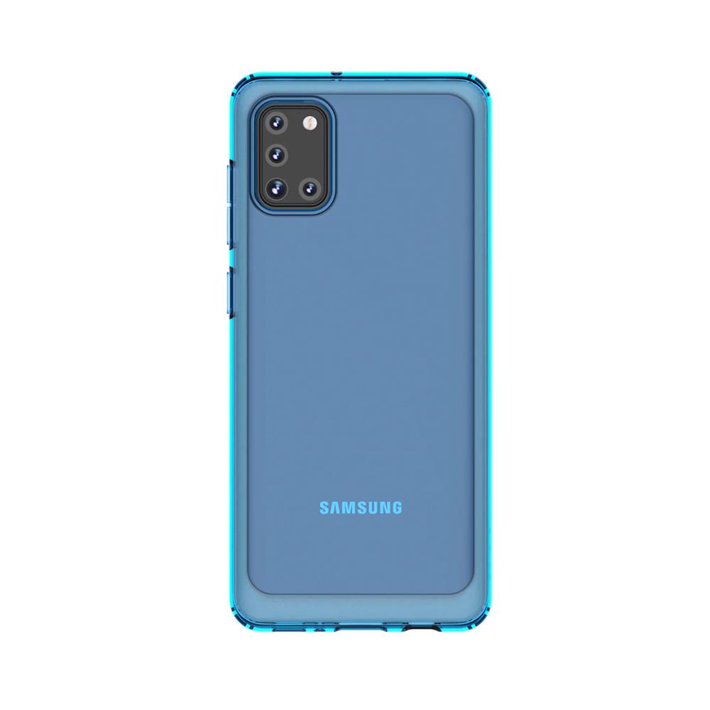SAMSUNG Galaxy A31 TPU 原廠炫彩背蓋 (台灣公司貨)-藍色
